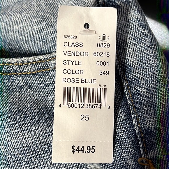 NWT • Pacsun • denim shorts • 90’s style • size 25 - Picture 5 of 5